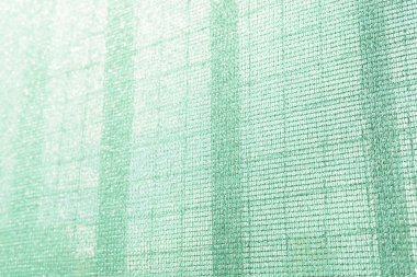 Şantiye için plastik güvenlik ağı. İnşaat kafes. karkas. İskele. Metal çerçeve