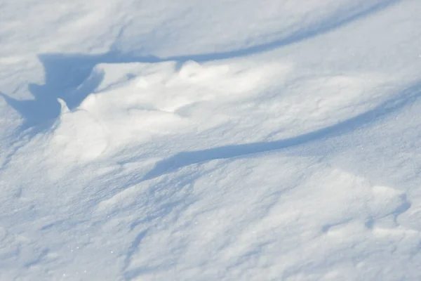 Verse Sneeuw Achtergrond Textuur Winterachtergrond Met Sneeuwvlokken Sneeuwbergen Sneeuwklontjes Seizoensgebonden — Stockfoto