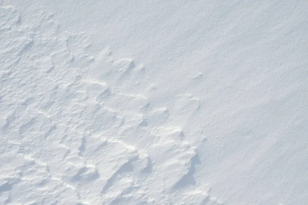 Nysnö Bakgrund Struktur Vinterbakgrund Med Snöflingor Och Snöhögar Snö Klumpar — Stockfoto