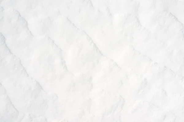 Frisch Sauberer Weißer Schnee Hintergrund Textur Winterhintergrund Mit Gefrorenen Schneeflocken Stockbild