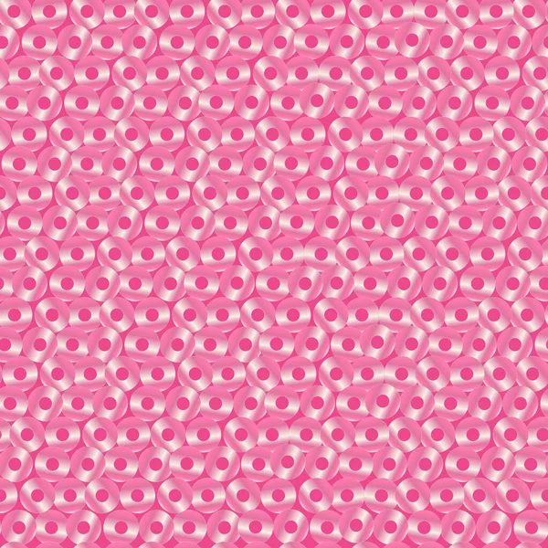 Seamless Pattern Pink Holes — Stock Vector