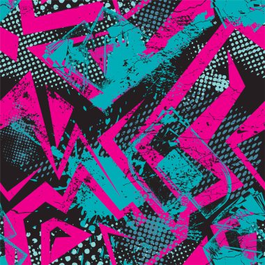 Soyut parlak desenli grunge arkaplan. vektör illüstrasyonu.