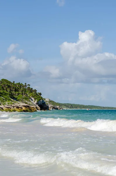 Paradies Und Tropischer Strand Sonnigen Sommertagen Karibische Kakaos — Stockfoto