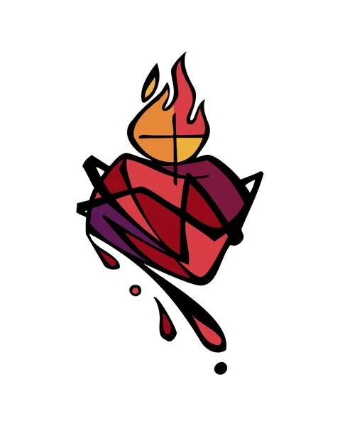 İsa Mesih Kutsal Kalp Sembolü