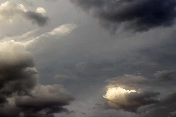 Cloudy sky and light — Stock Photo, Image