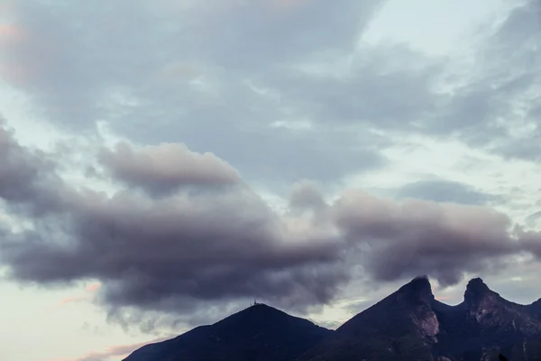 Cerro de la Silla en Monterrey — Foto de Stock