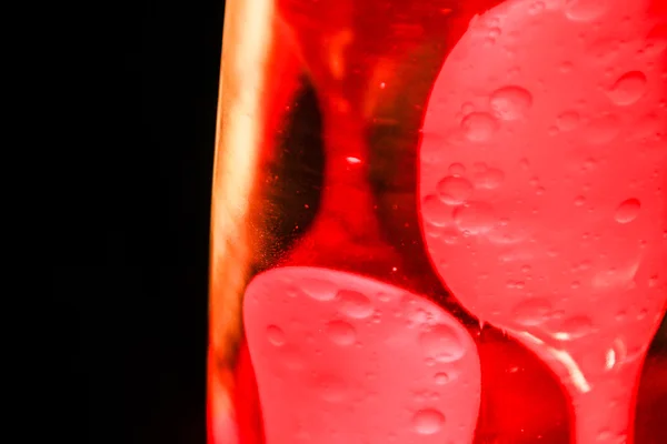 Red lava lamp photography