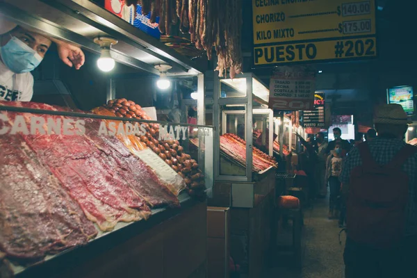 Oaxaca Oaxaca Mexiko 2021 Detailaufnahme Des Marktes Vom November Oaxaca — Stockfoto