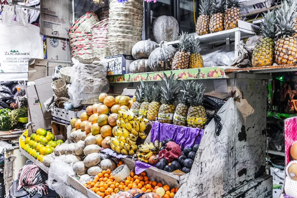 Oaxaca Oaxaca メキシコ 2021 Oaxacaメキシコの11月20日と呼ばれる果物市場 — ストック写真