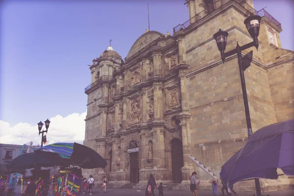 Oaxaca Oaxaca México 2021 Catedral Oaxaca México —  Fotos de Stock