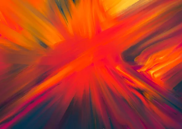 手描きのデジタルイラストや抽象的なカラフルな炎のドローイング — ストック写真