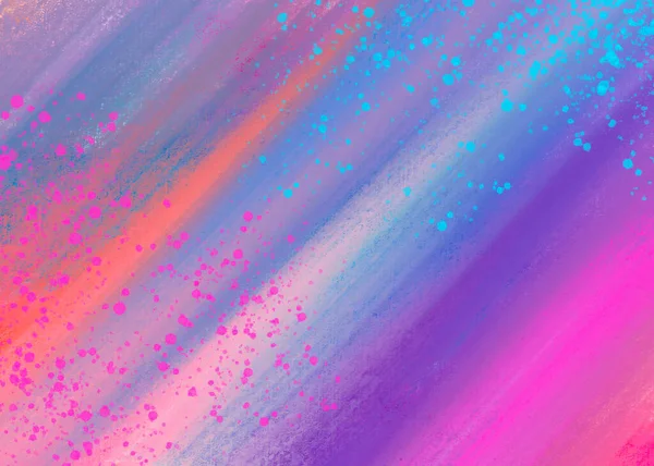 Hand Drawn Digital Painting Abstract Colorful Background Texture — Stock Photo, Image