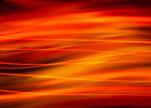 Digitális Festészet Egy Elvont Tűz Lángok Háttér Vagy Textúra — Stock Fotó