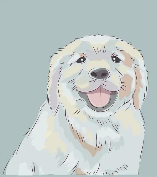 Desenhos animados de cachorro cão —  Vetores de Stock