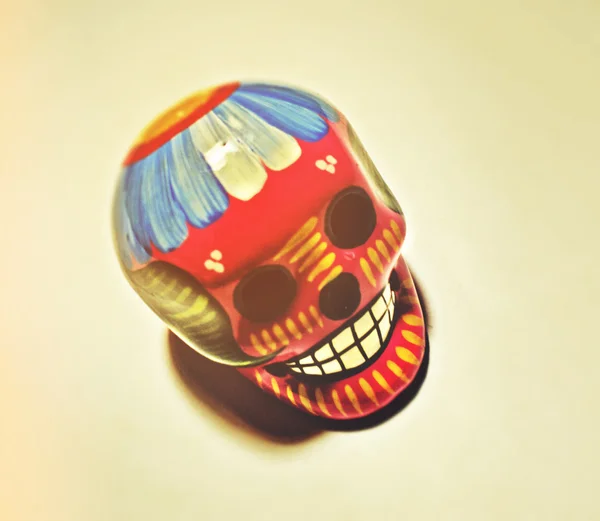 Artisan Mexicaanse schedel — Stockfoto