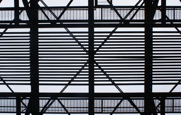 Construction metal framing — Stock Photo, Image