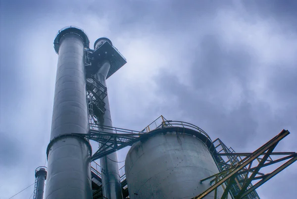 Industriële, plant, site — Stockfoto