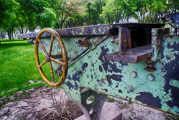 Gamla metall mekanism — Stockfoto