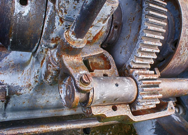 Stary metalowy mechanizm — Zdjęcie stockowe