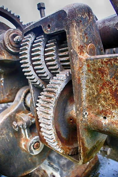 Stary metalowy mechanizm — Zdjęcie stockowe