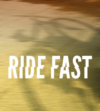 Hızlı - binmek bisiklet gölge