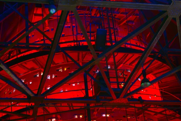 Endüstriyel metal yapı — Stok fotoğraf
