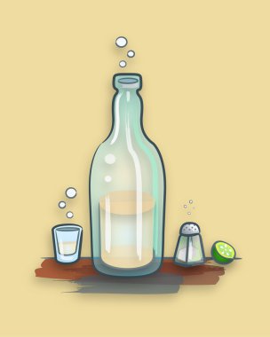 Tekila, tuz ve lemmon