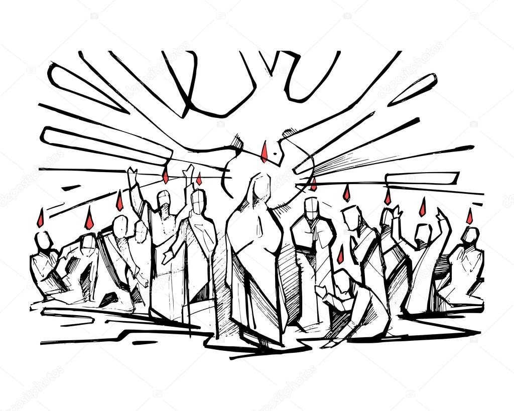 Pentecost, christian symbol