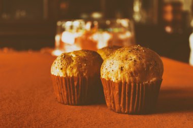 Soğan ve sarımsak cupcakes