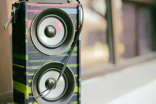 Colorful modern speaker — Stock Photo, Image