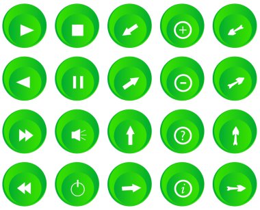 kontrol paneli düğmeleri