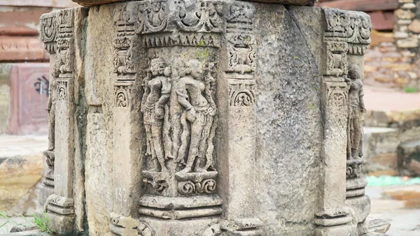 Statue Antiche Che Raffigurano Alcune Delle Più Belle Arti Del — Foto Stock