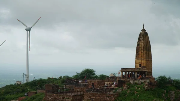 Près Temple Harshnath Temple Construit Dans Style Archaïque Situé Sur — Photo