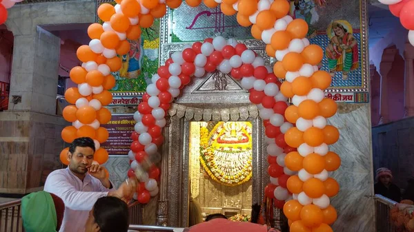 Khatu Shyam Baba Temple Lord Krishna Khatushyam Sikar Rajasthan Indie — Zdjęcie stockowe