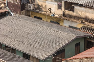 Ana şehir güzel görünüm vardır yoğunluk konut ve yapı tarafından