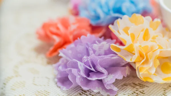 El color Papel Flores — Foto de Stock