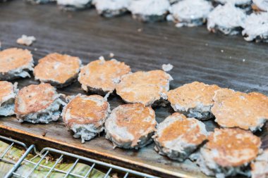 Kanom Babin Tay tatlı stil gözleme--dan Hindistan cevizi, arrowr yapılan