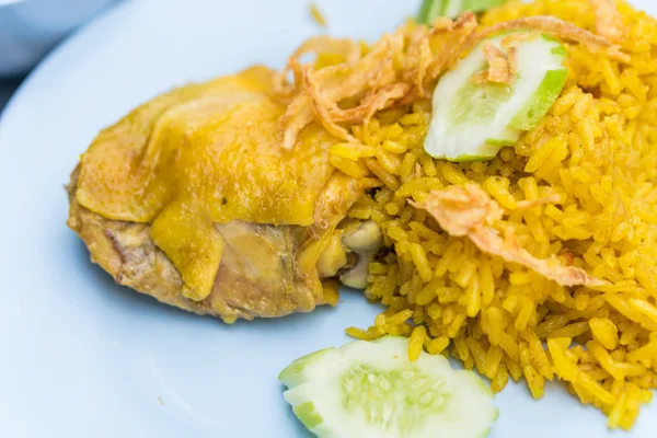 Ayam Biryani dengan Chutney.khao mok ("Khao mok" adalah T — Stok Foto