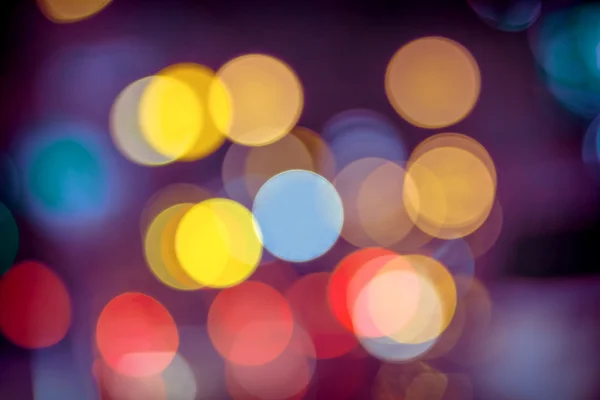 Abstract circular bokeh background of Christmaslight — Stock Photo, Image