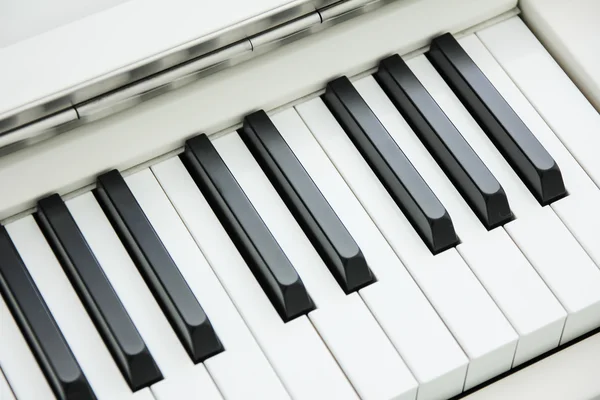 Close-up of Piano Keyboard centred on Ab with plenty of white sp — Stock Photo, Image