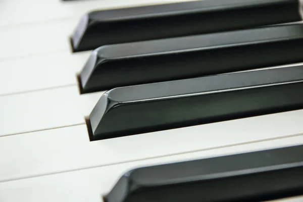 Close-up of Piano Keyboard centred on Ab with plenty of white sp Royalty Free Stock Images