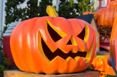 Cadılar Bayramı, kabak ve Cadılar Bayramı sahne