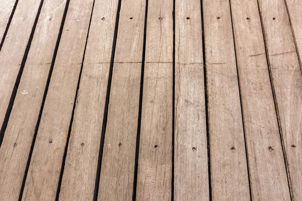 Perspective plancher en bois, image en mise au point douce — Photo