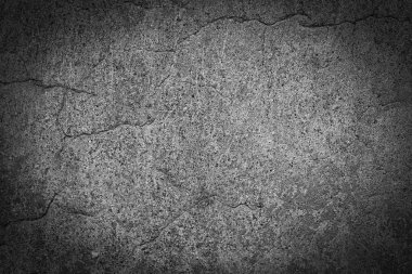 Grunge siyah ve beyaz duvar
