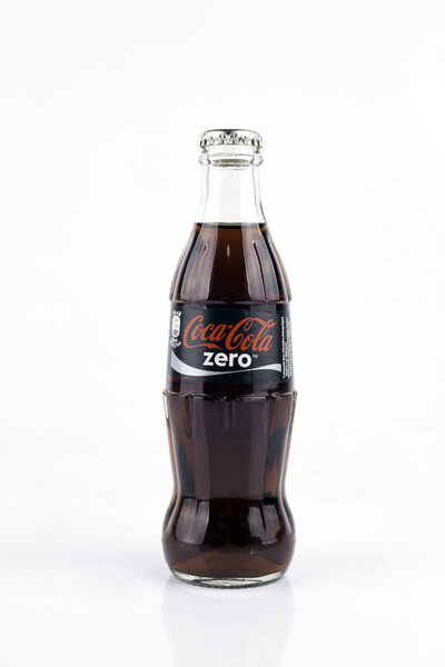 RIGA, LATVIA - October 05, 2015:Photo of a bottle of Coca-Cola Z