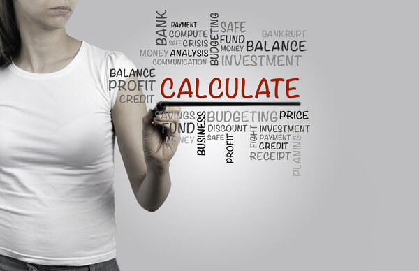 Ъ-Weekend - РАСЧЕТНОЕ облако слов, бизнес-концепция
