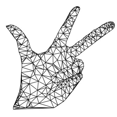 geometrik poligonal el