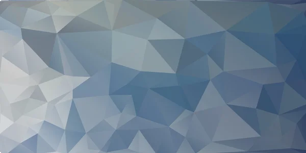 Polygonální abstraktní modré pozadí — Stockový vektor