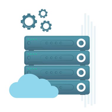 Sunucu Hizmetlerinin Yönetimi Veri Depolama Sunucusu Web sunucu sunucu rafı