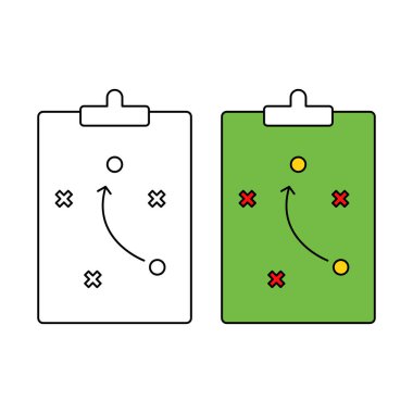 Güverte satırı simgesinde strateji